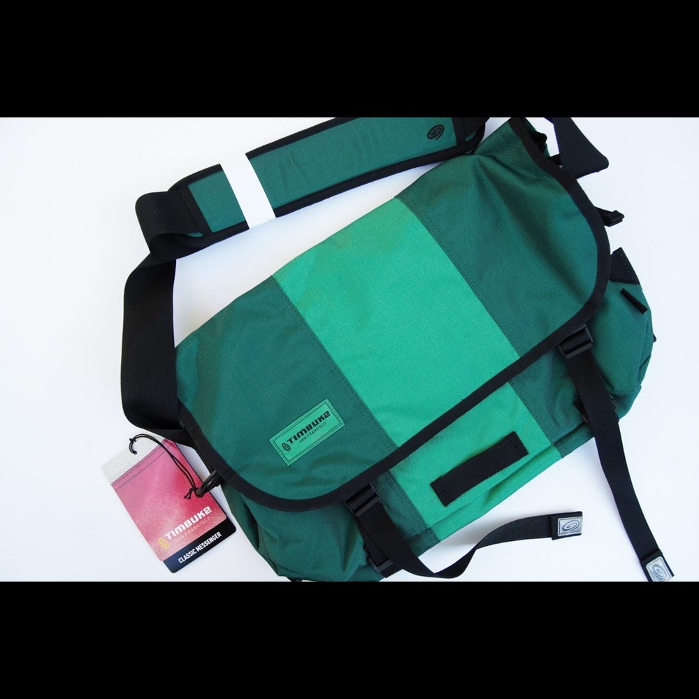 Timbuk2 Classic Messenger Bag - Green NWT